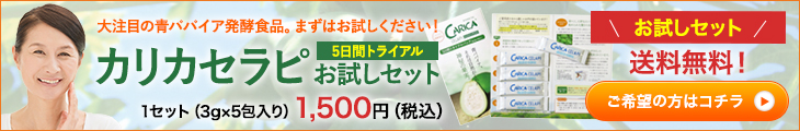 カリカセラピ お試しセット 送料無料