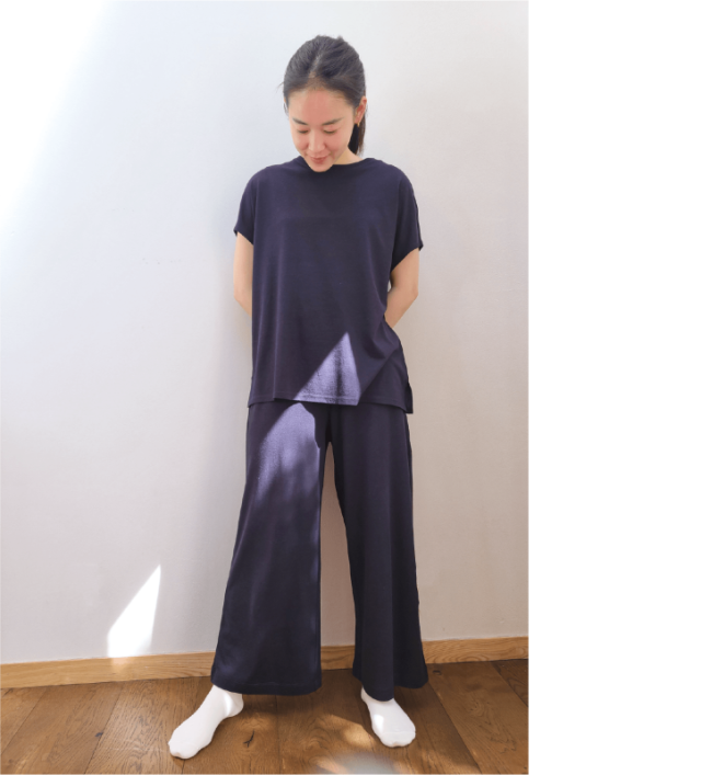 竹布　さらりパンツ