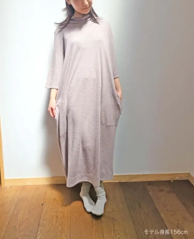 竹布 癒布ワンピース